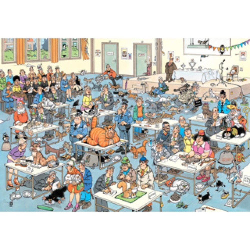 Jan van Haasteren De Kattenshow 2000 stukjes - Afbeelding 2