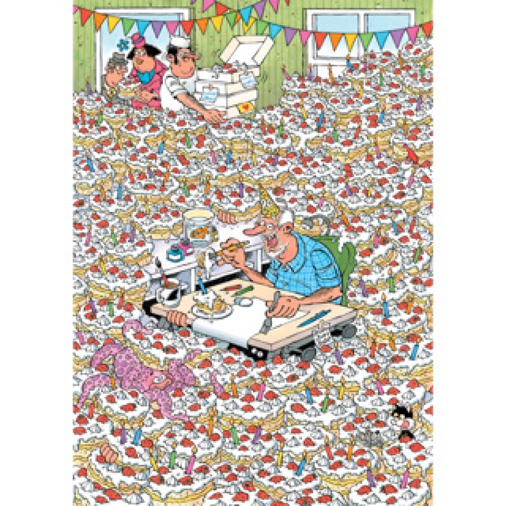 Puzzel Jvh Expert 8 Hoera, Jan 90 Jaar (500) - Afbeelding 2