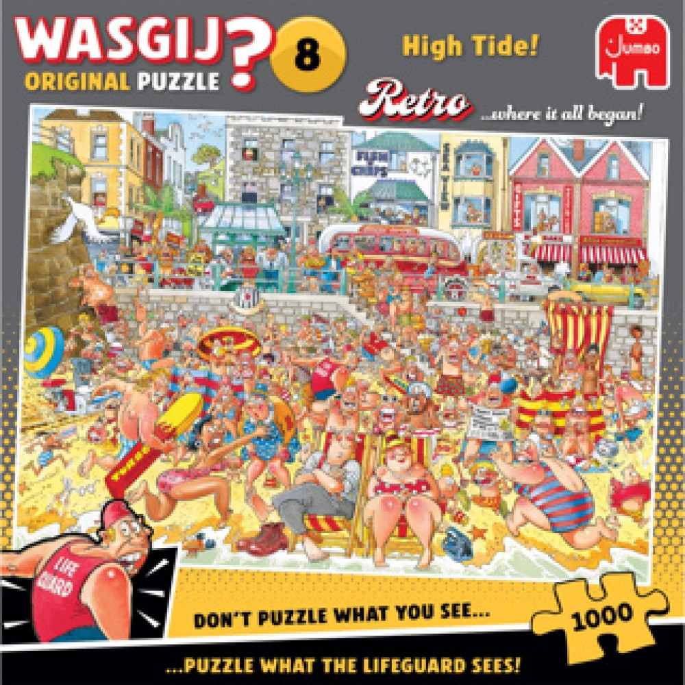 Wasgij Retro Original 8 - Vloed! 1000 stukjes - Afbeelding 2