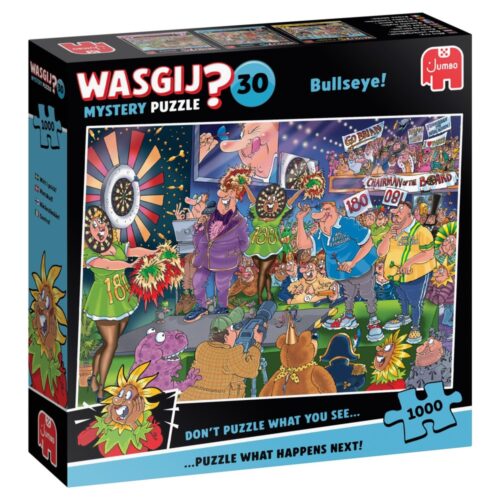 Puzzel Wasgij Mystery Schot In De Roos 1000 Stukjes