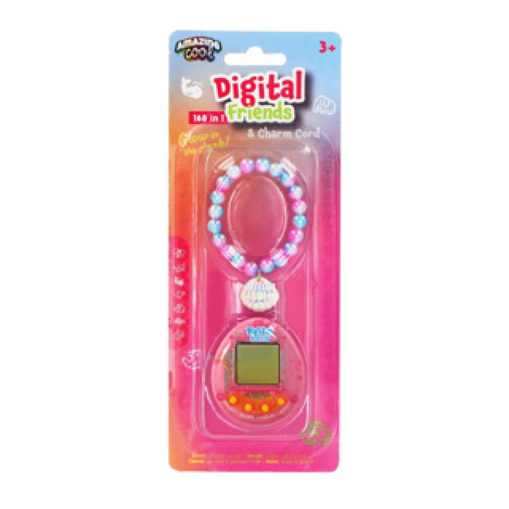 Amazing Cool Elektronisch diertje met bedelkoord schelp/zeester assorti - Afbeelding 3