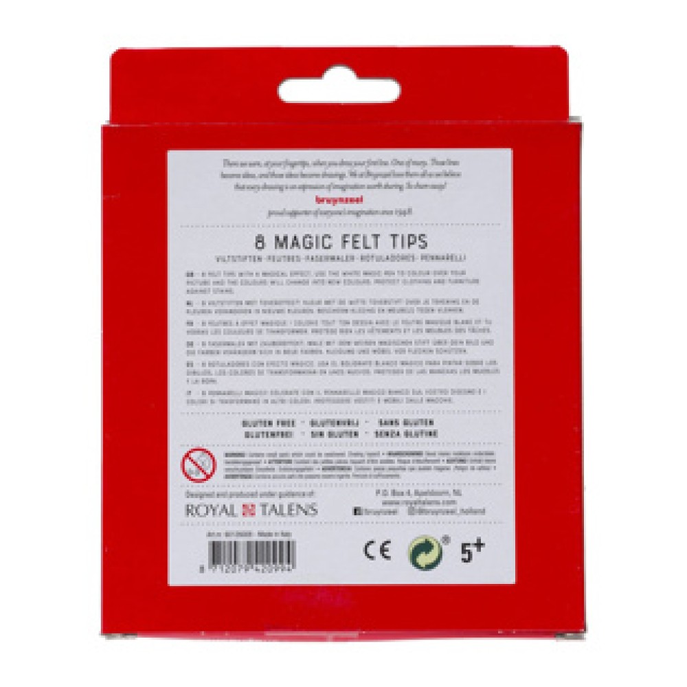 Magische Viltstiften Bruynzeel 8 Stuks - Afbeelding 5
