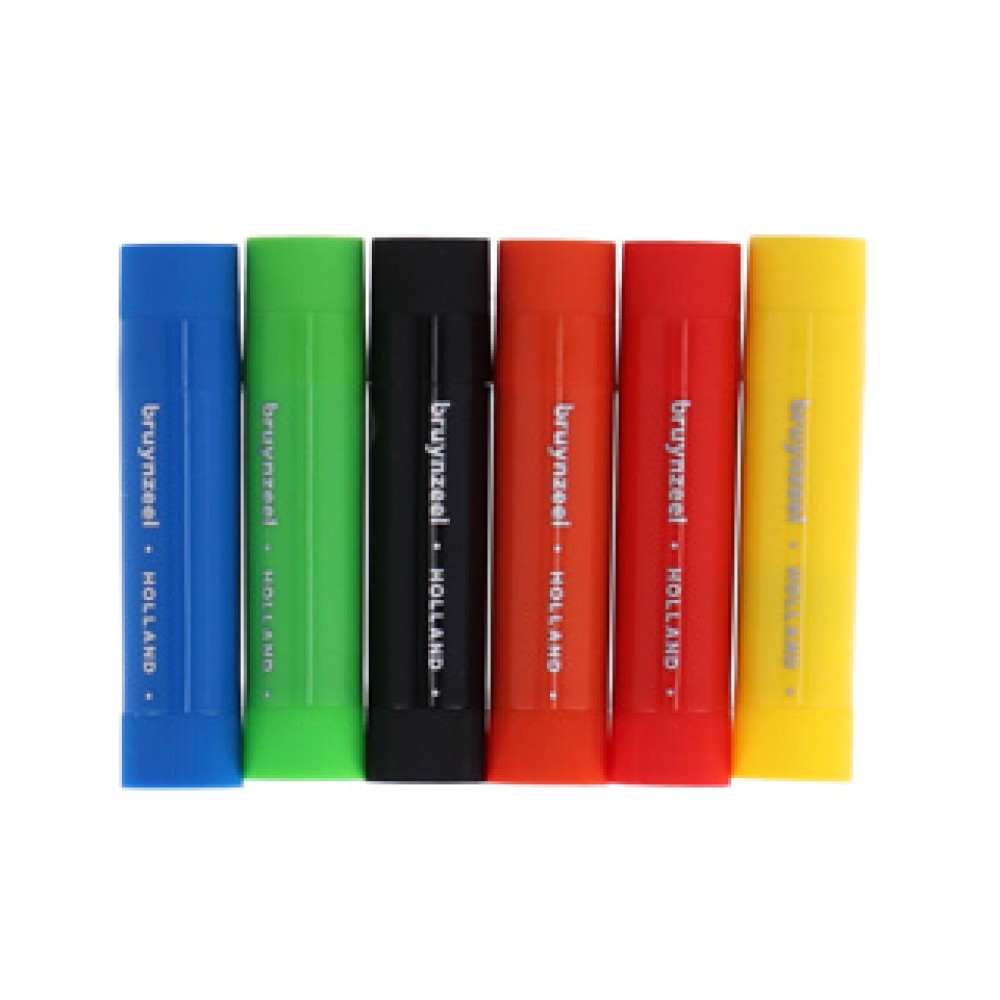 Verfstiften 6 Stuks Basic Kleuren - Afbeelding 2