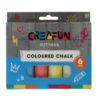 Creafun outdoor Stoepkrijt In Doos 6 Stuks