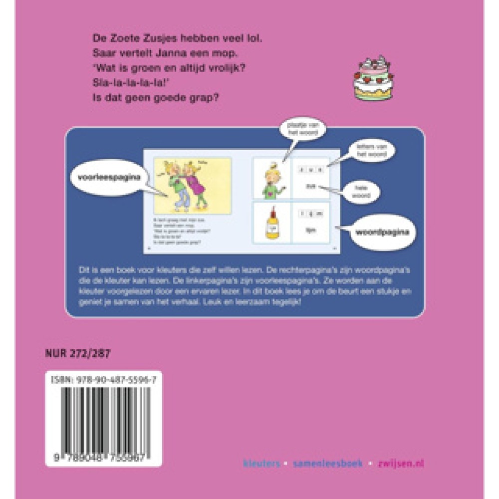 Boek Zoete Zusjes Een Kus Voor Mijn Zus - Afbeelding 2