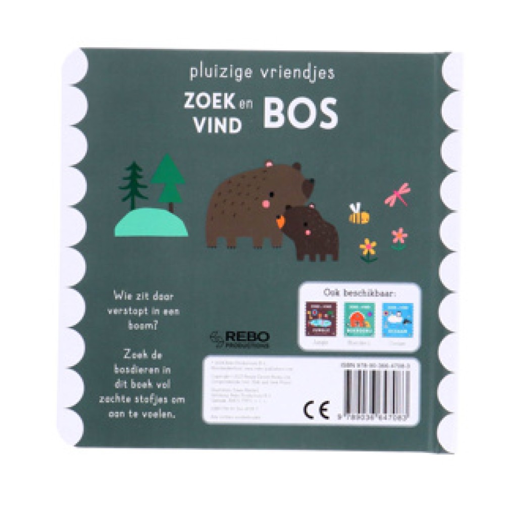 Boek Pluizige Vriendjes Zoek En Vind Bos - Afbeelding 5