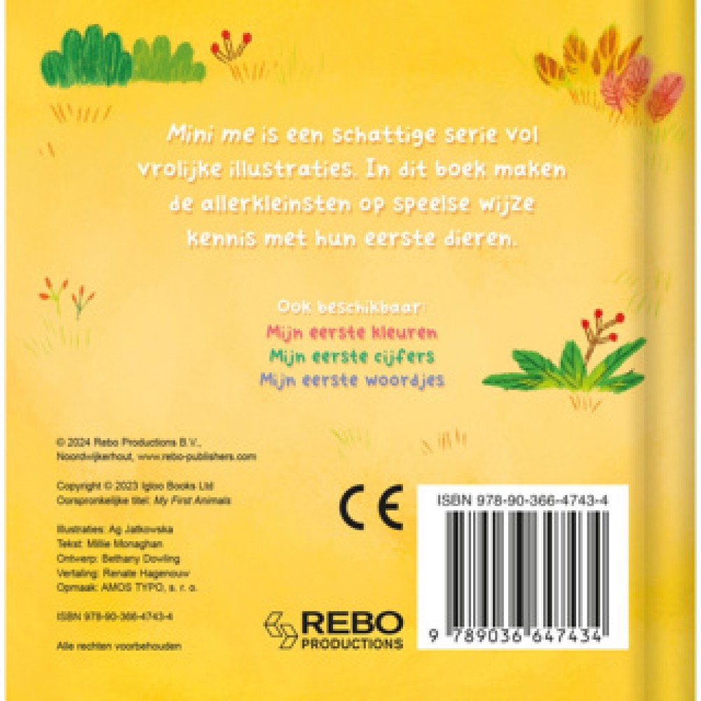 Boek Mini Me Mijn Eerste Dieren - Afbeelding 2