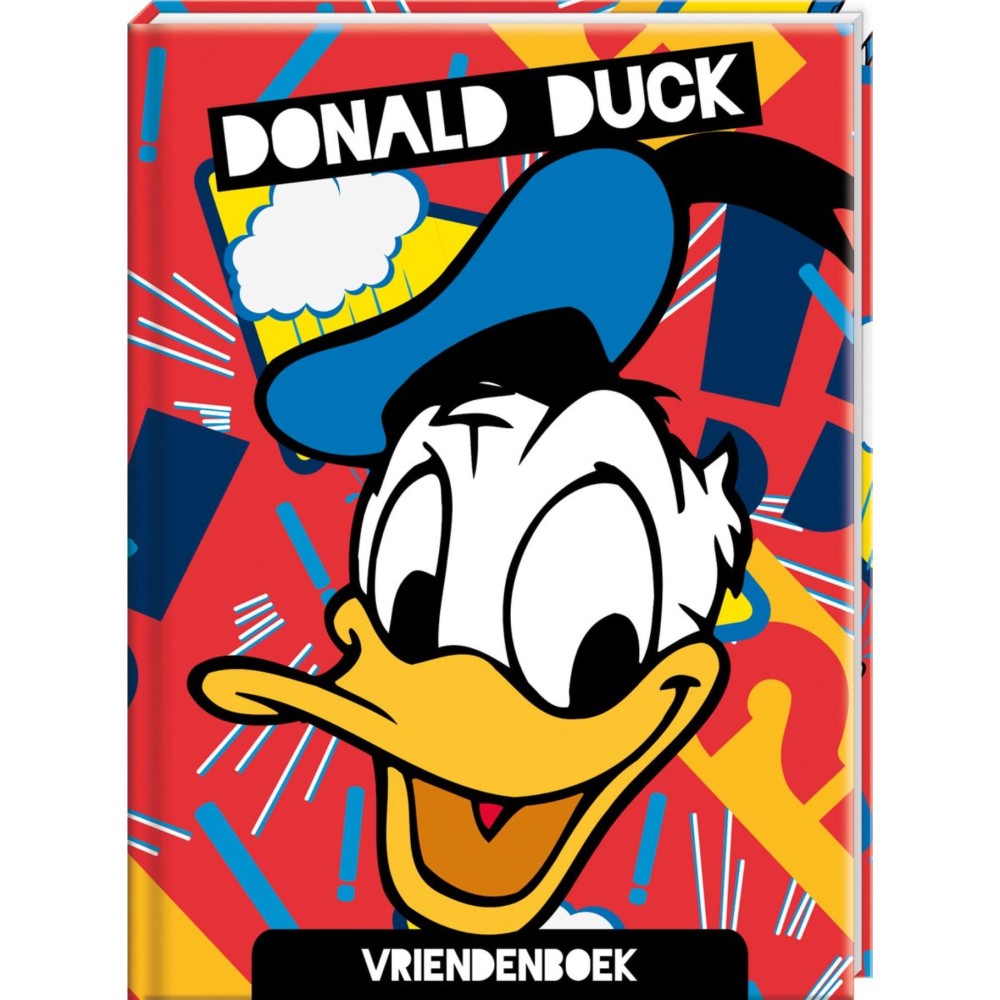Boek Vriendenboek Donald Duck