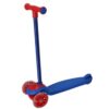 Alert step scooter driewieler blauw/rood