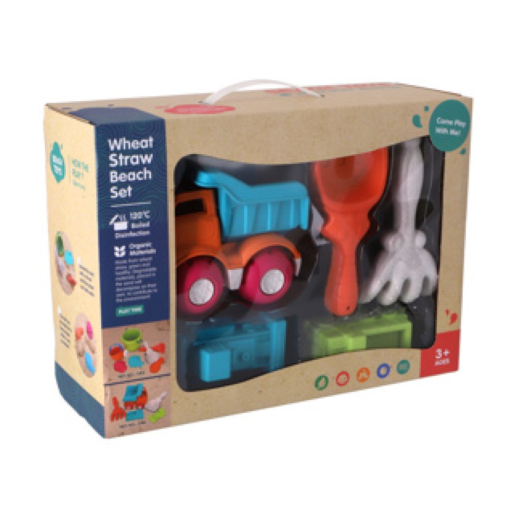 Strandset bioplastic 5-delig - Afbeelding 2