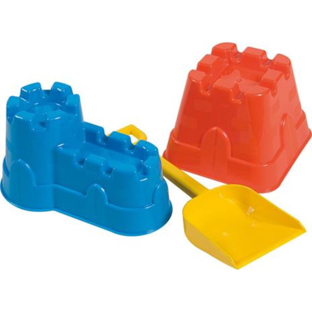 Zandvormen kasteel 3-delig