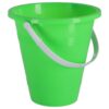 Emmer met handvat assorti oranje, groen, geel en  blauw (assortiment – willekeurige uitvoering)