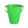 Emmer met handvat assorti oranje, groen, geel en  blauw (assortiment – willekeurige uitvoering)