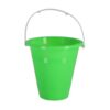 Emmer met handvat assorti oranje, groen, geel en  blauw (assortiment – willekeurige uitvoering)