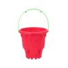 Kasteel emmer met handvat assorti blauw, groen, rood en oranje (assortiment – willekeurige uitvoering)