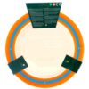 Alert Sport Frisbee Flying Ring 25cm