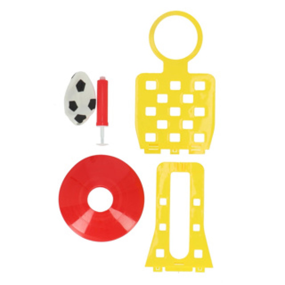 Alert sport trainingsset 14 delig met bal en pomp - Afbeelding 2