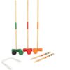 Alert Outdoor Croquet Hout XL 75 Cm  Met Handig Opbergnet