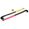 Hockeyset 2 sticks met bal in tas