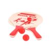 Alert Outdoor Beachball Set Hout Deluxe