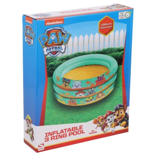 Zwembad Paw Patrol 3 Rings 100 Cm