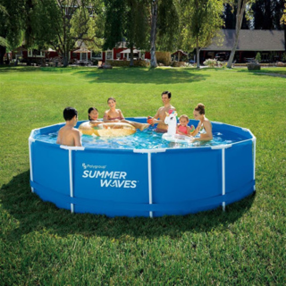 Summer Waves Zwembad Active Frame 366 X 91 cm + filterpomp - Afbeelding 5