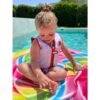 Swim Essentials zwemvest lila leopard 3-6 jaar