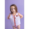 Swim Essentials zwemvest lila leopard 3-6 jaar
