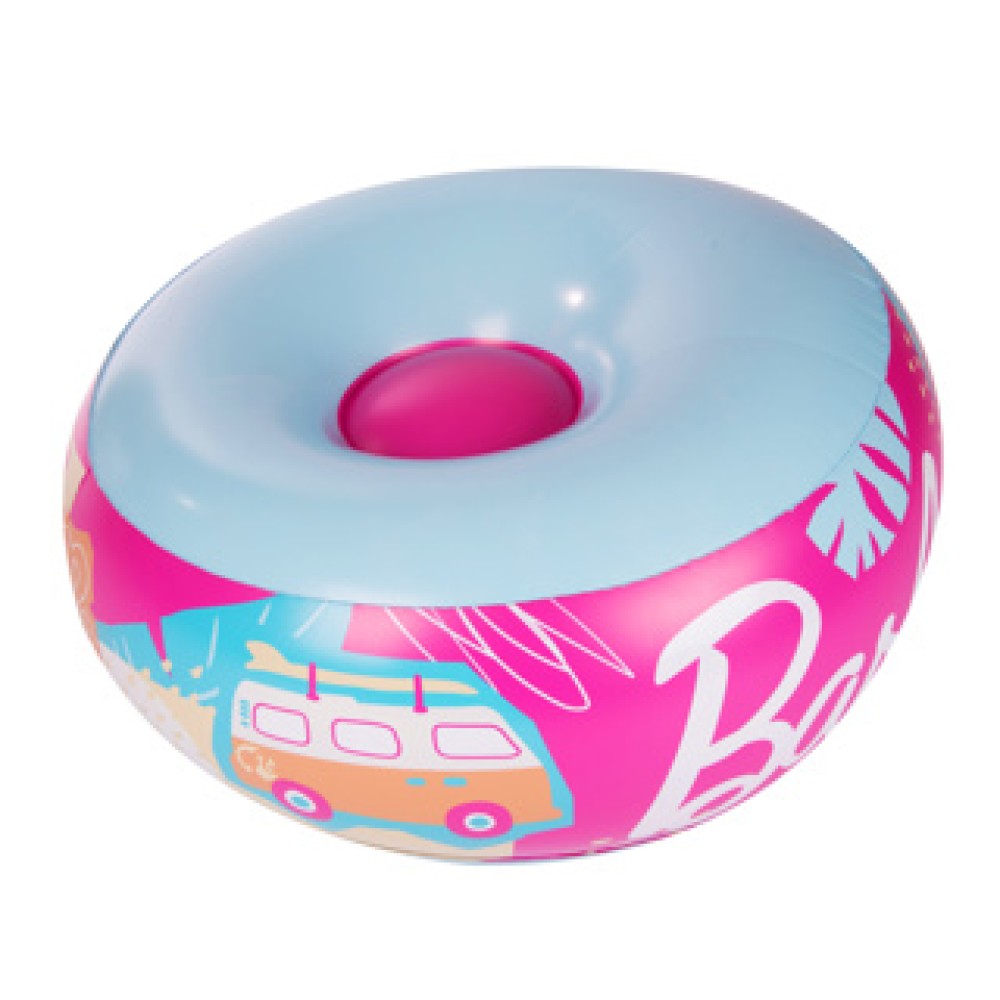 Stoel opblaasbaar barbie - Afbeelding 5