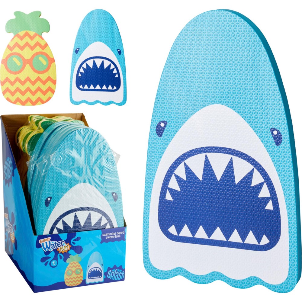 Zwembord haai/ananas 24x2,5x40,2cm