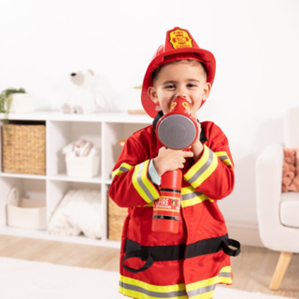 Melissa & Doug Fire Chief Role Play Costume Set - Afbeelding 4