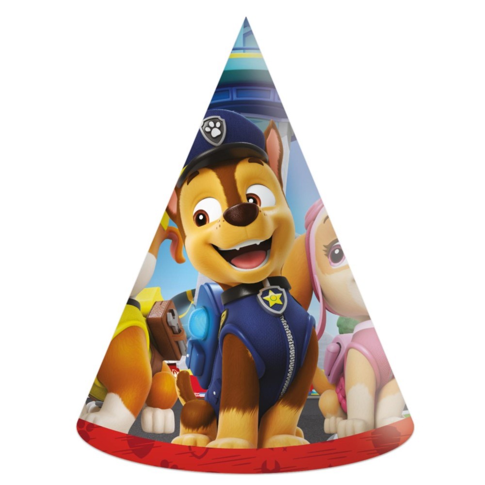 Paw Patrol Feesthoedjes 6 Stuks