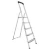 Hailo L40 Huishoudtrap met 5 Treden Aluminium