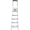 Hailo L40 Huishoudtrap met 5 Treden Aluminium