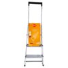 Hailo L40 Huishoudtrap met 3 Treden Aluminium