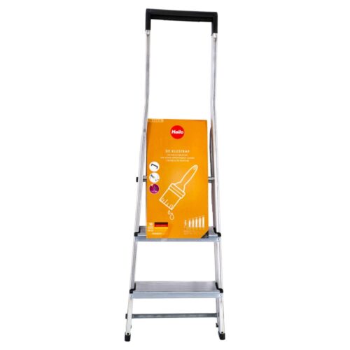 Hailo L40 Huishoudtrap met 3 Treden Aluminium