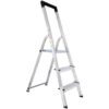 Hailo L40 Huishoudtrap met 3 Treden Aluminium