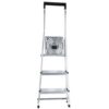 Hailo L40 Huishoudtrap met 3 Treden Aluminium