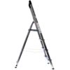 Hailo L40 Huishoudtrap met 4 Treden Aluminium