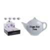 Excellent Houseware theezakjeshouder 4 assorti (assortiment – willekeurige uitvoering)