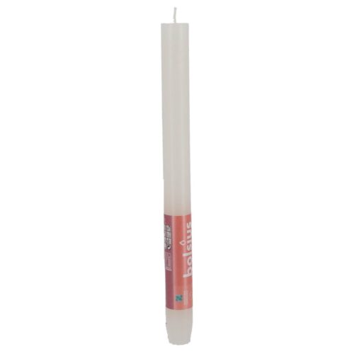 Bolsius Dinerkaars Rustiek soft parel 27 cm