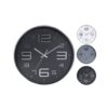 Wandklok 30,5 cm 3 assorti zilver (assortiment – willekeurige uitvoering)