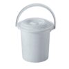 Curver Toiletemmer 10L Lichtgrijs