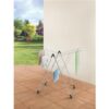 Tomado-Metaltex Vento Droogrek Zilver 58 x 133 x 109 cm