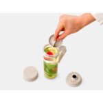 Make en take waterfles 0,5 l soft beige
