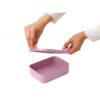 Make en take lunchbox medium lilac pink