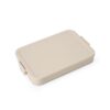 Make en take lunchbox plat soft beige