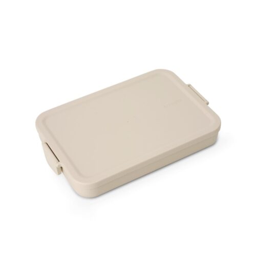 Make en take lunchbox plat soft beige