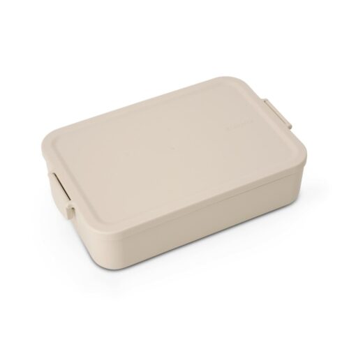 Make en take bento lunchbox large soft beige