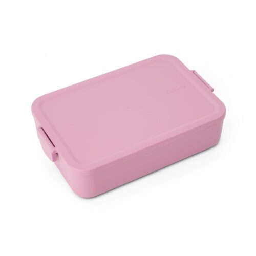 Make en take bento lunchbox large lilac pink